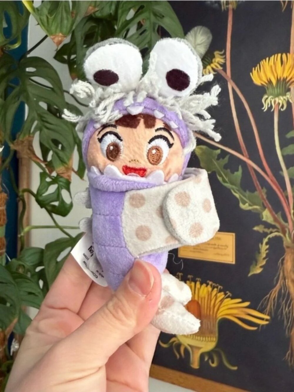 Disney | Boo from Monsters Inc Cutie Cuff Plush Bracelet